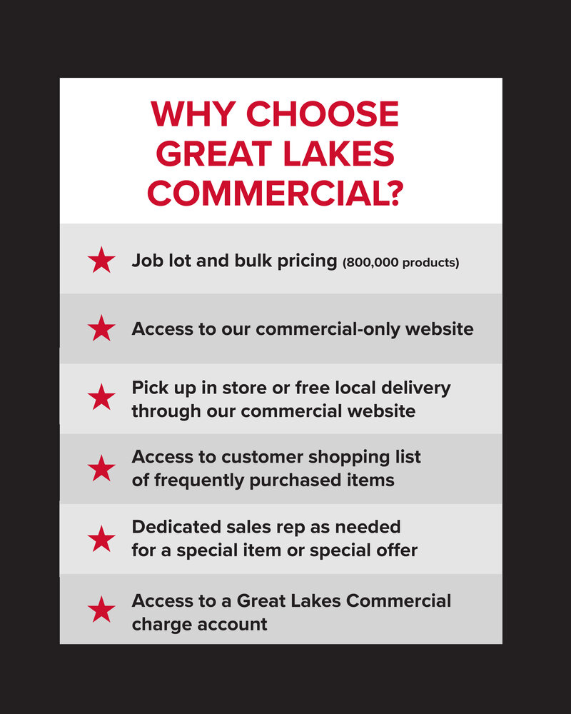 Why Great Lakes Commercial