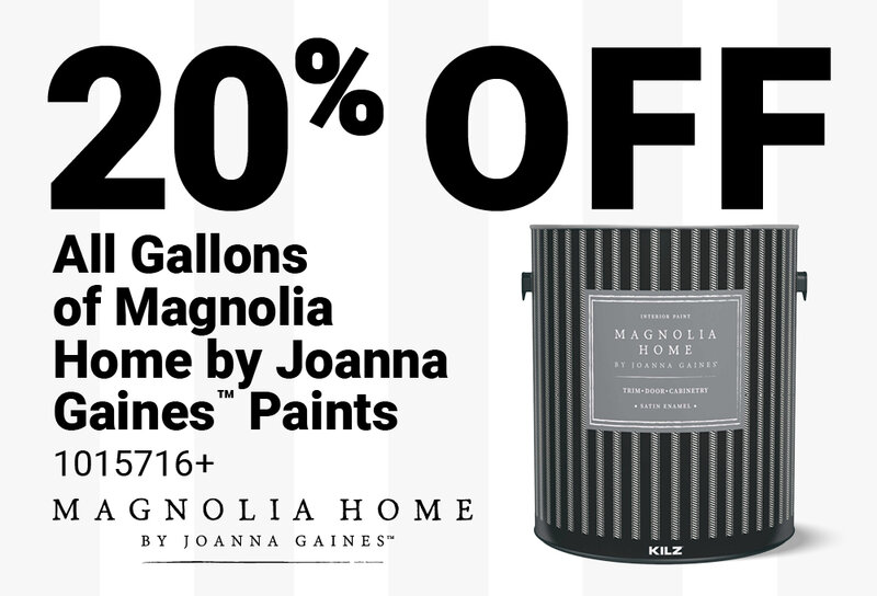 Magnolia Home Satin Tintable Base 3 Cabinet & Trim Paint Interior, 1 Gal.